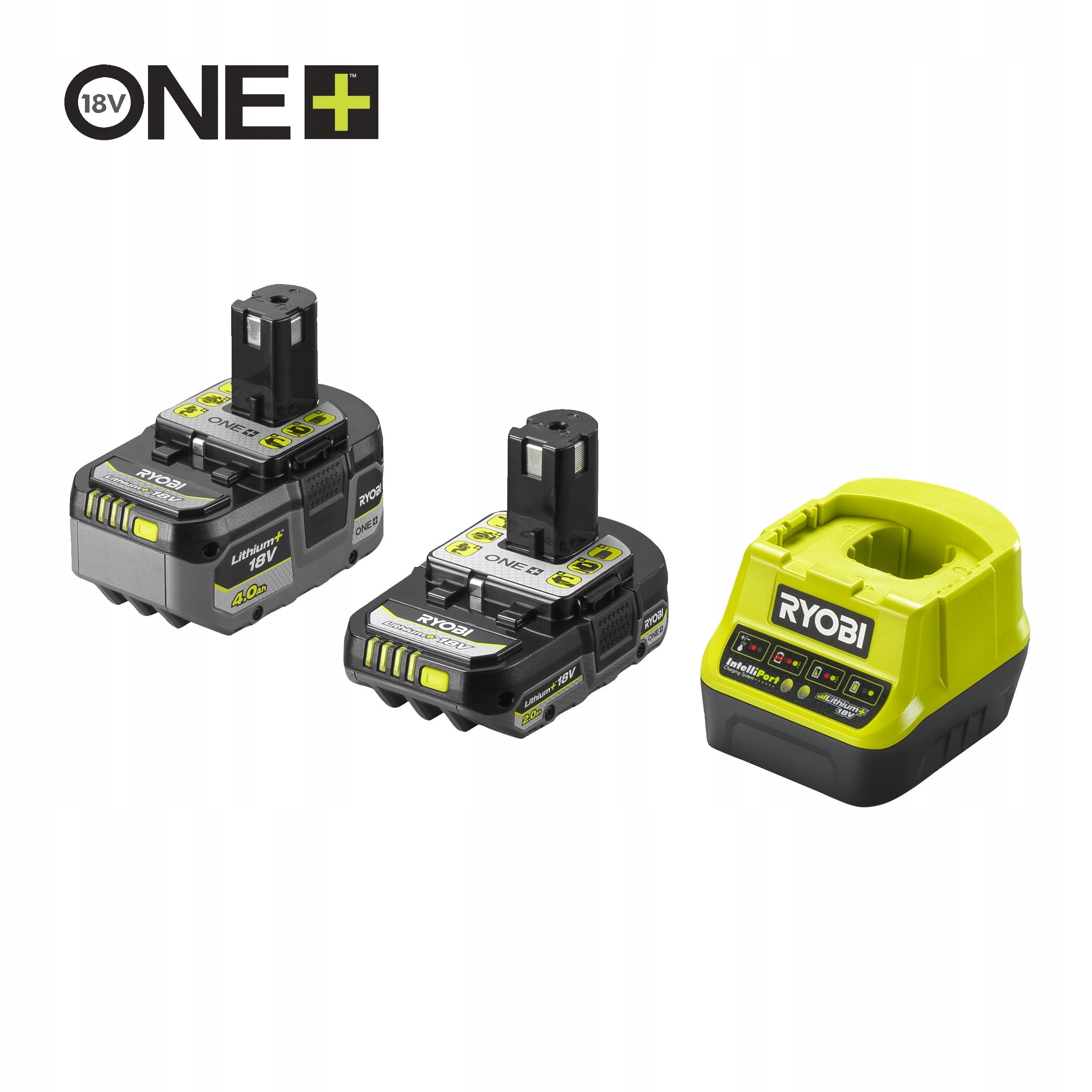 Ryobi RC18120-242X 18V One+ 1x2.0Ah 1x4.0Ah ładowarka