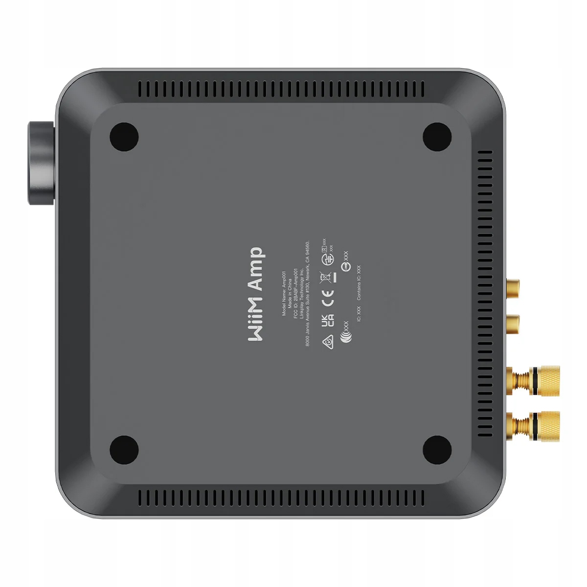 WiiM AMP CIEMNOSZARY - STREAMER WZMACNIACZ | WIFI | AIRPLAY2 | BLUETOOTH Model Amp