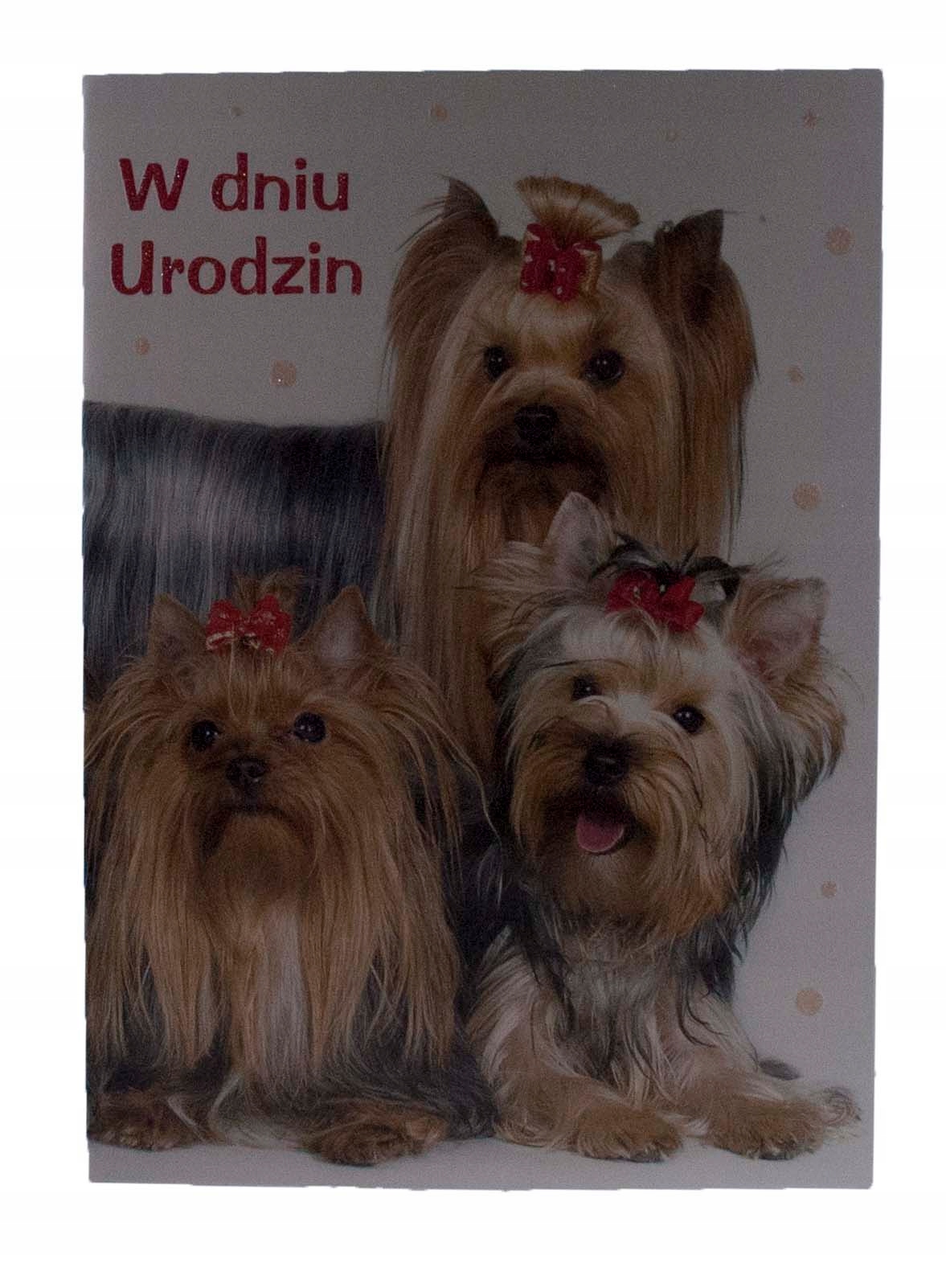 

Kartki Urodzinowe Zwierzaki MIX Wzorów