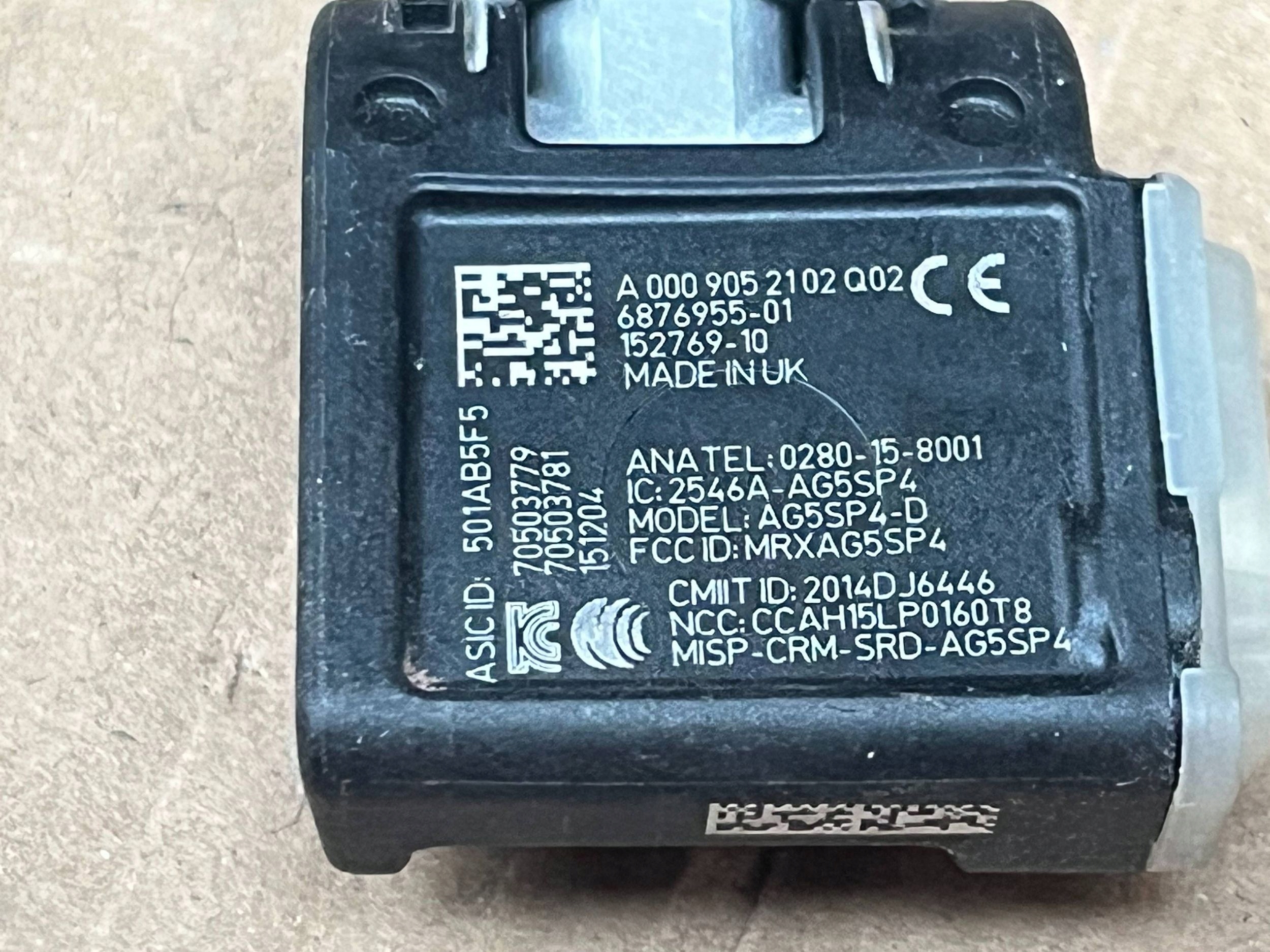 Sensor Druck TPMS Mercedes OE A0009052102 !J