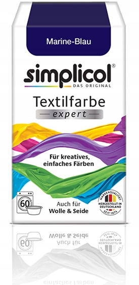 

Simplicol, Expert barwnik do tkanin, Granatowy, 15