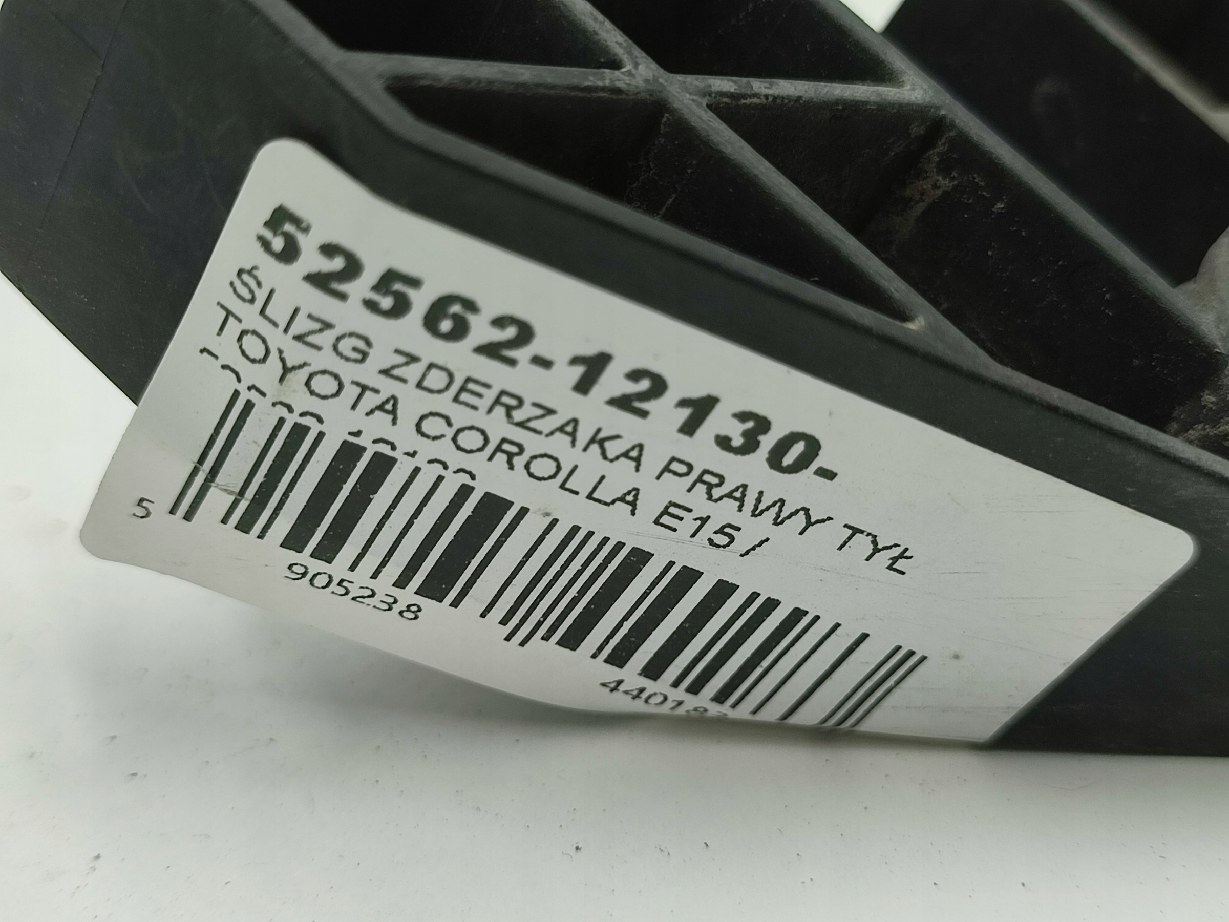 bumper bracket right rear part TOYOTA COROLLA E15 / 52562-12130