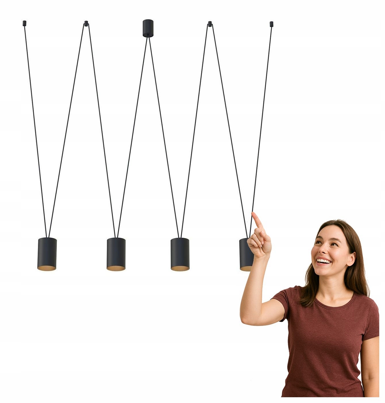 Závesná lampa More Tone IV Nowodvorski