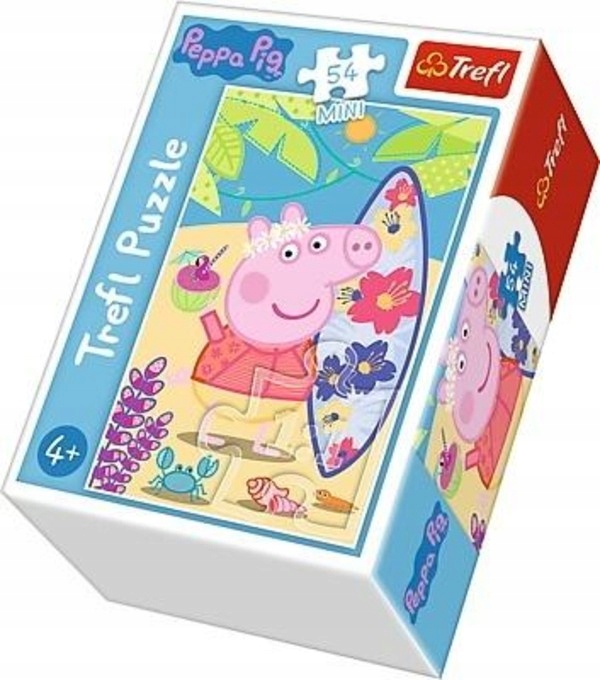 

Puzzle mini Wesoły dzień Świnki Peppy 2 54