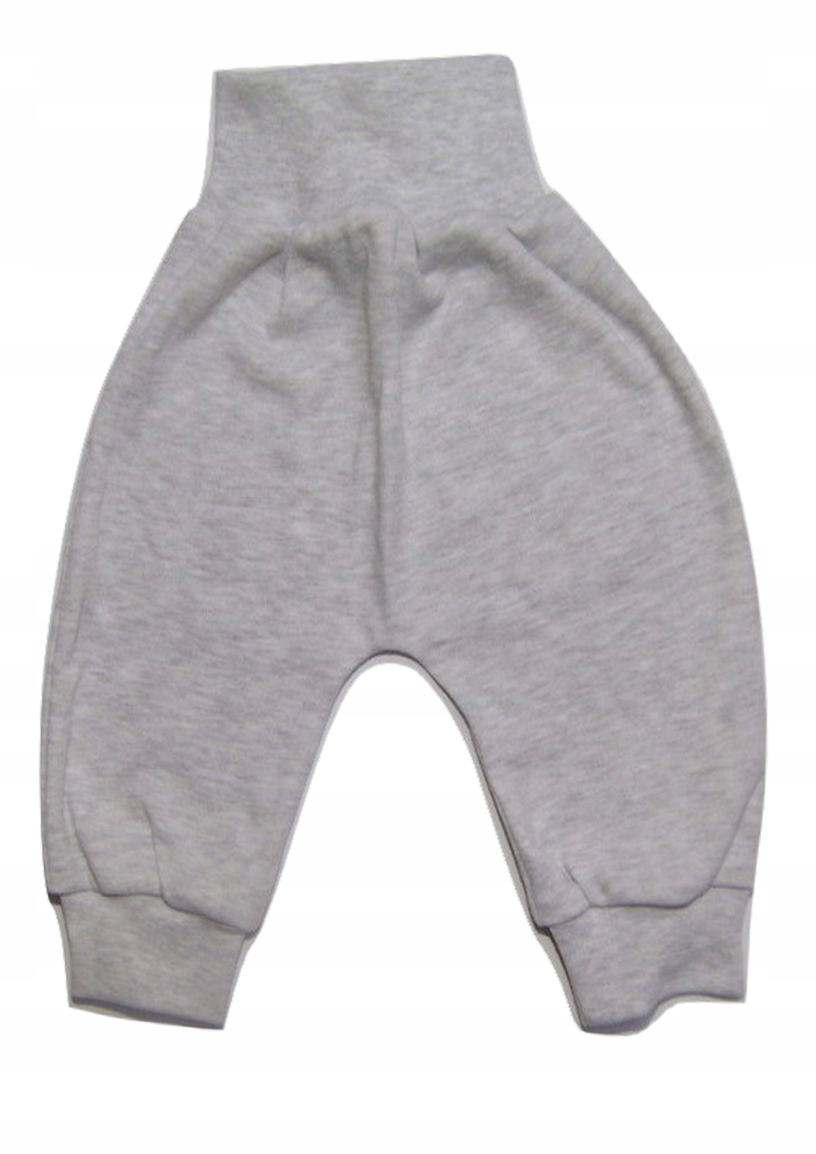 

Spodnie bezuciskowe Basic szare 80