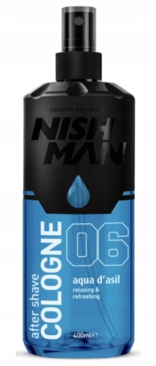 

Nish Man After Shave Cologne Aqua D'asil 06 400 ml