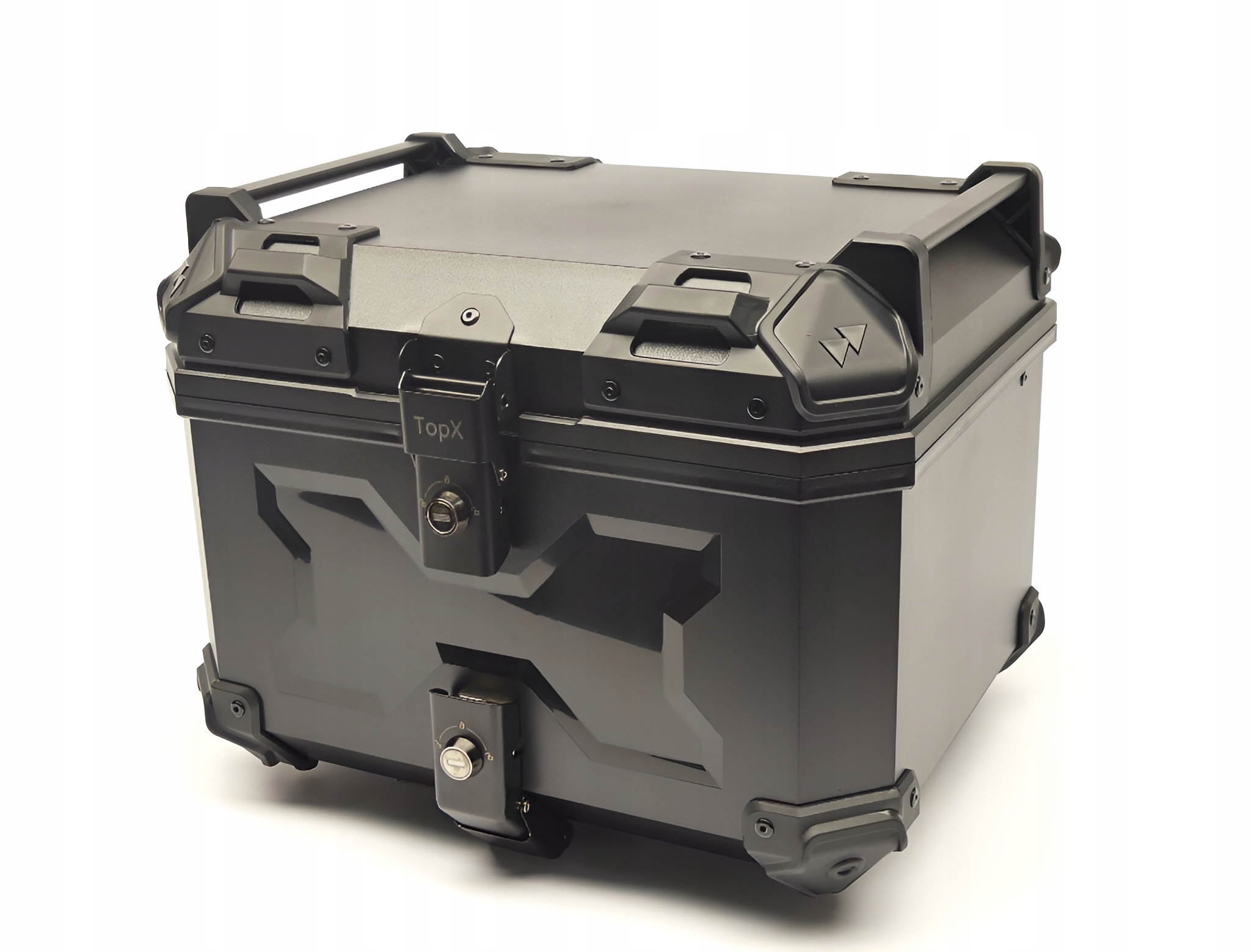 Centrální motocyklový kufr 45L Wolf X Abs, polstrování, deska pro 1 přilbu TopX