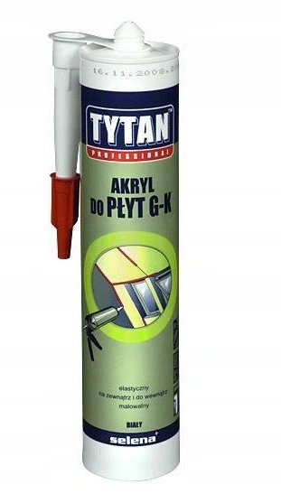 

Akryl Do Płyt Gips-karton AKT-GK-BI-031 Tytan