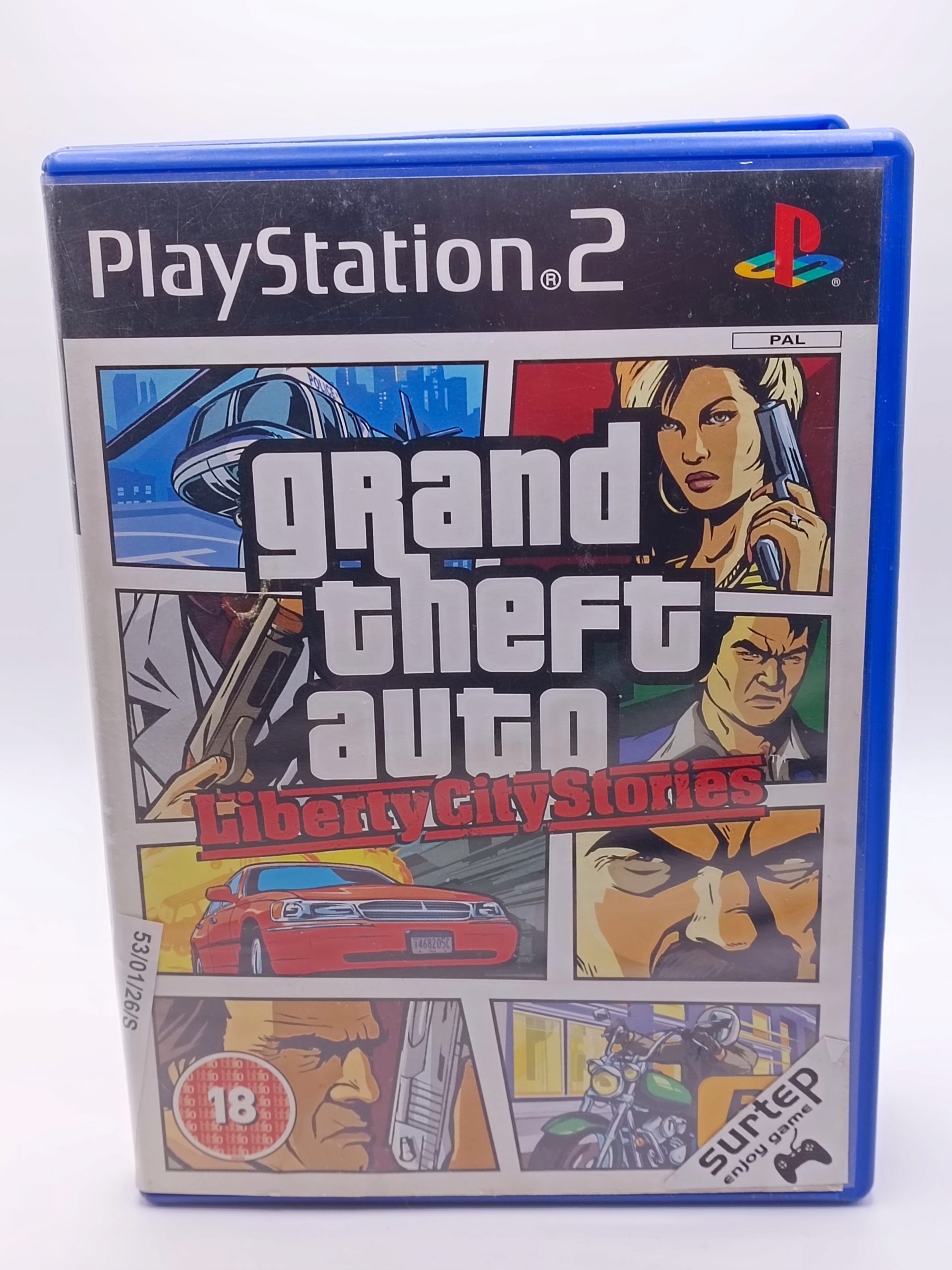 GRA GRAND THEFT AUTO LIBERRY CITY STORIES GTA NA PS2