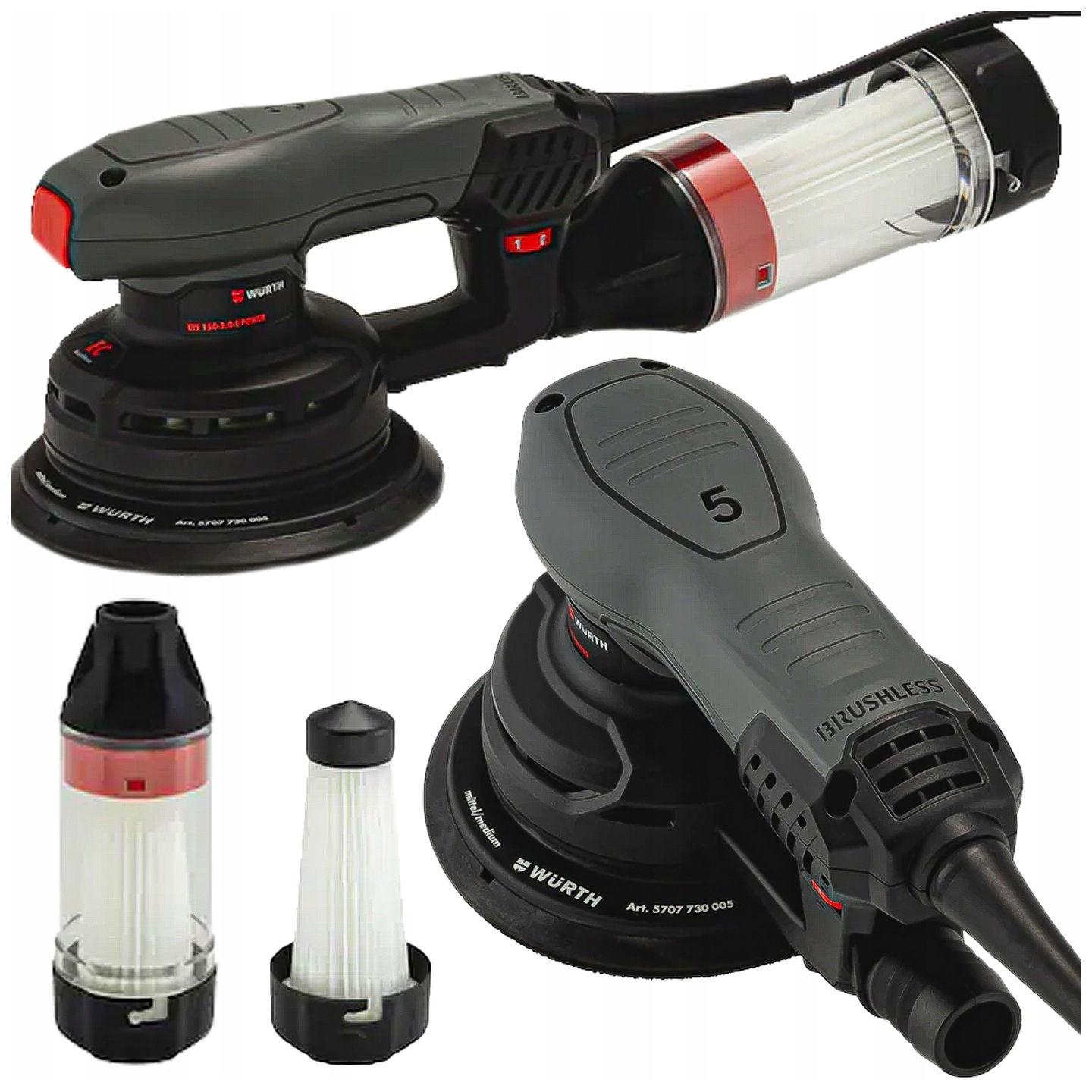 Excentrická Bruska Ets 150-5.0-E Power Wurth