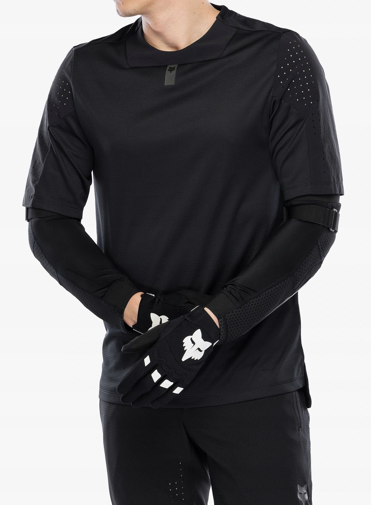 Cyklistické chrániče loktů Fox Launch Pro Elbow Guard černá XL