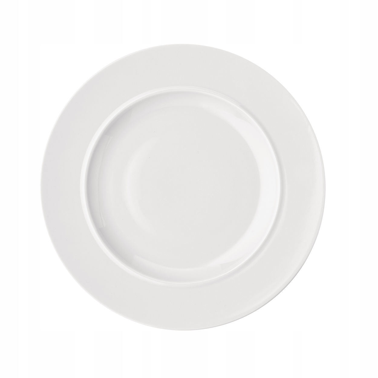 Alessi La Bella Tavola Obedový tanier 27 cm 4 Ks Biely