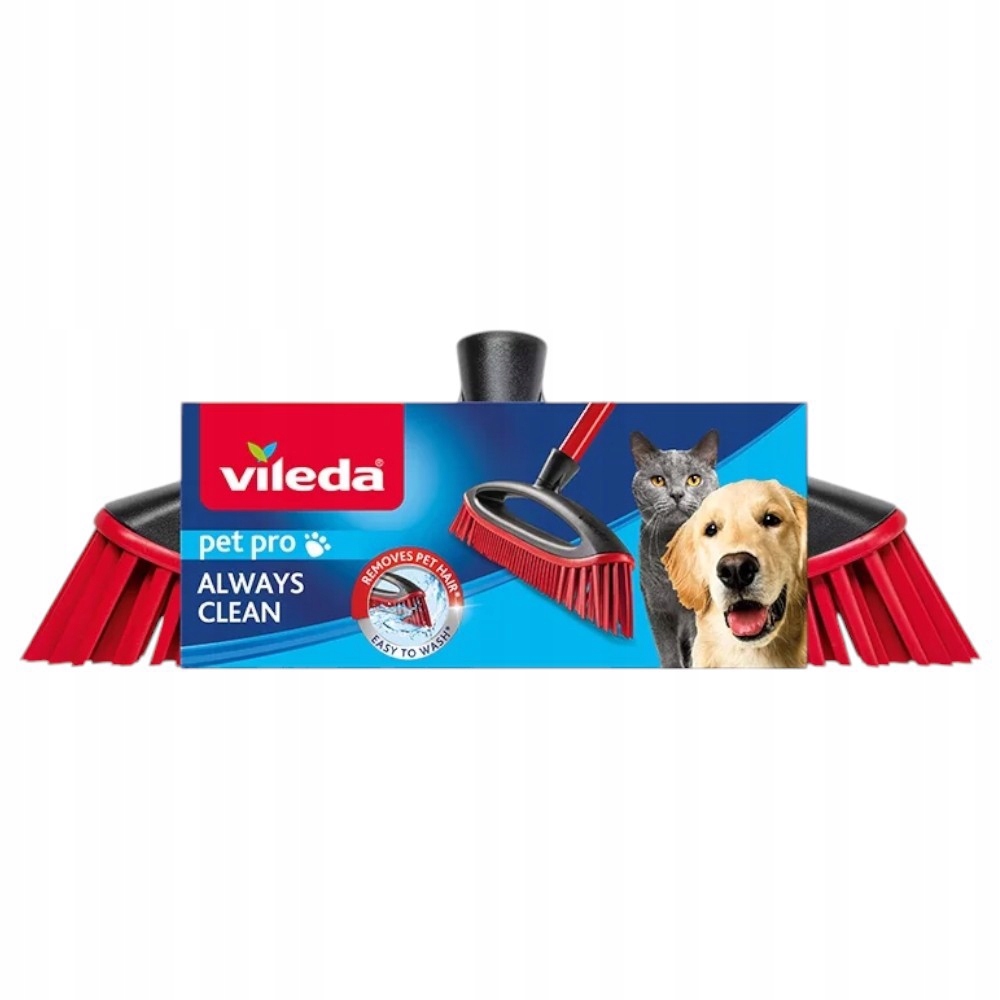 Levně Kartáč na zvířecí chlupy 1 Ks bez hole Vileda