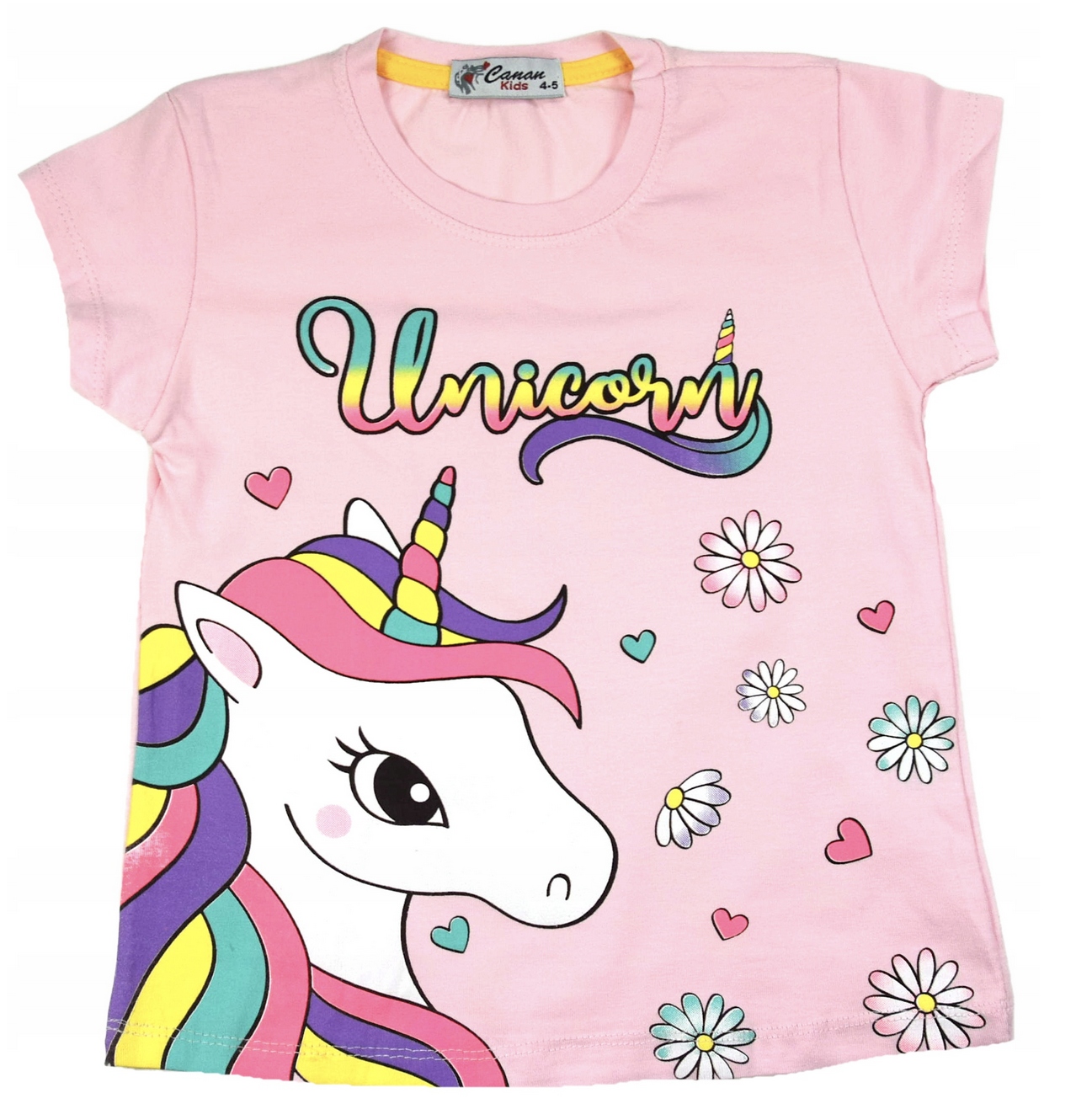 

Bluzka T-shirt Jednorożec Unicorn Róż 86/92