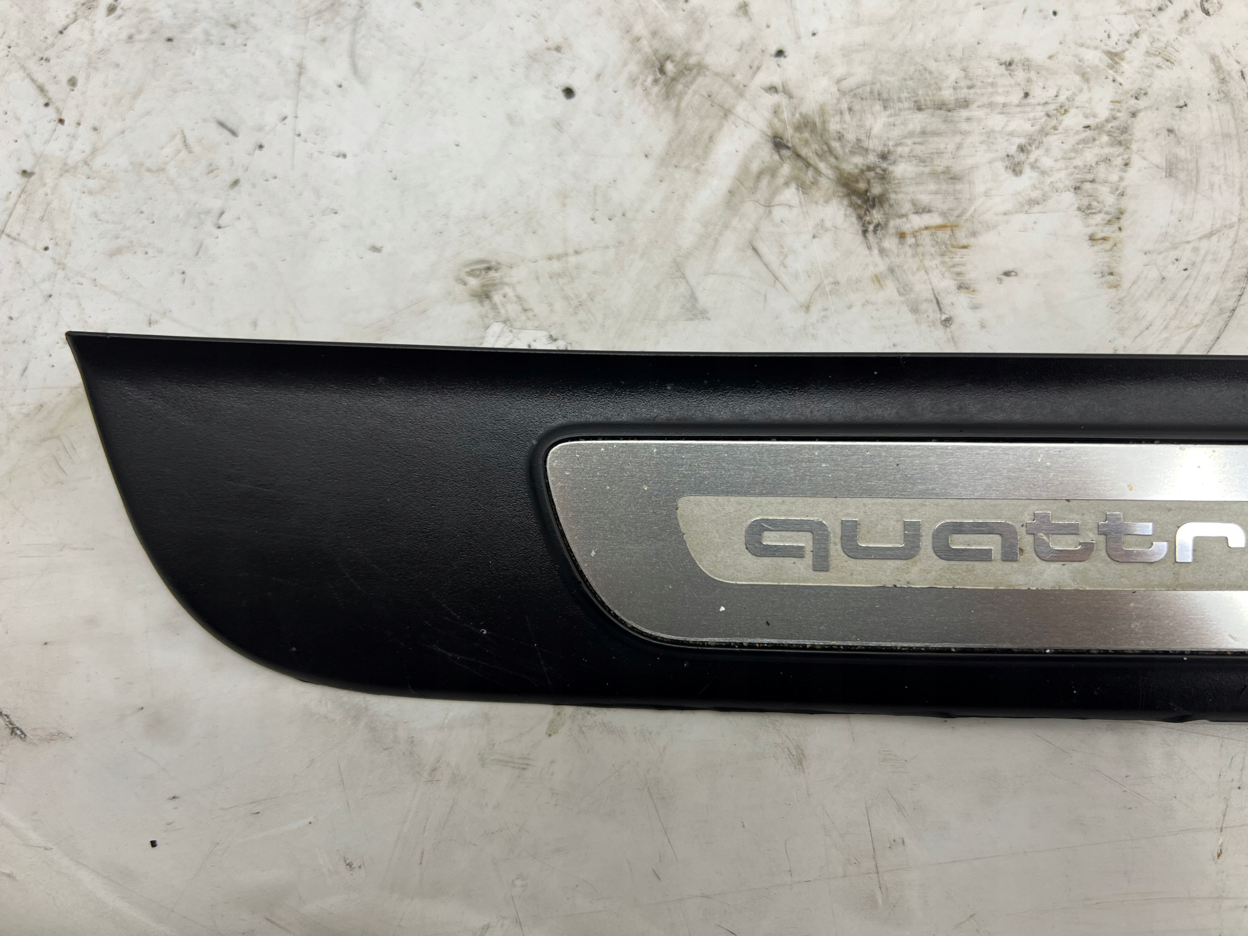moulding threshold QUATTRO right rear part rear AUDI A7 4G 10- 4G8853376K