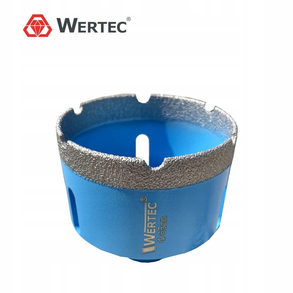 WERTEC KORONKA DIAMENTOWA BLUE 65 mm