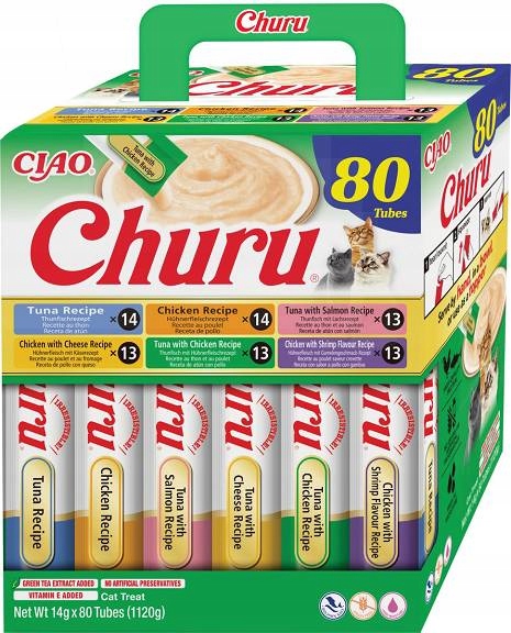 Inaba Ciao Churu Tuna With Chicken Recipe Przysmak Dla Kota 80x14g