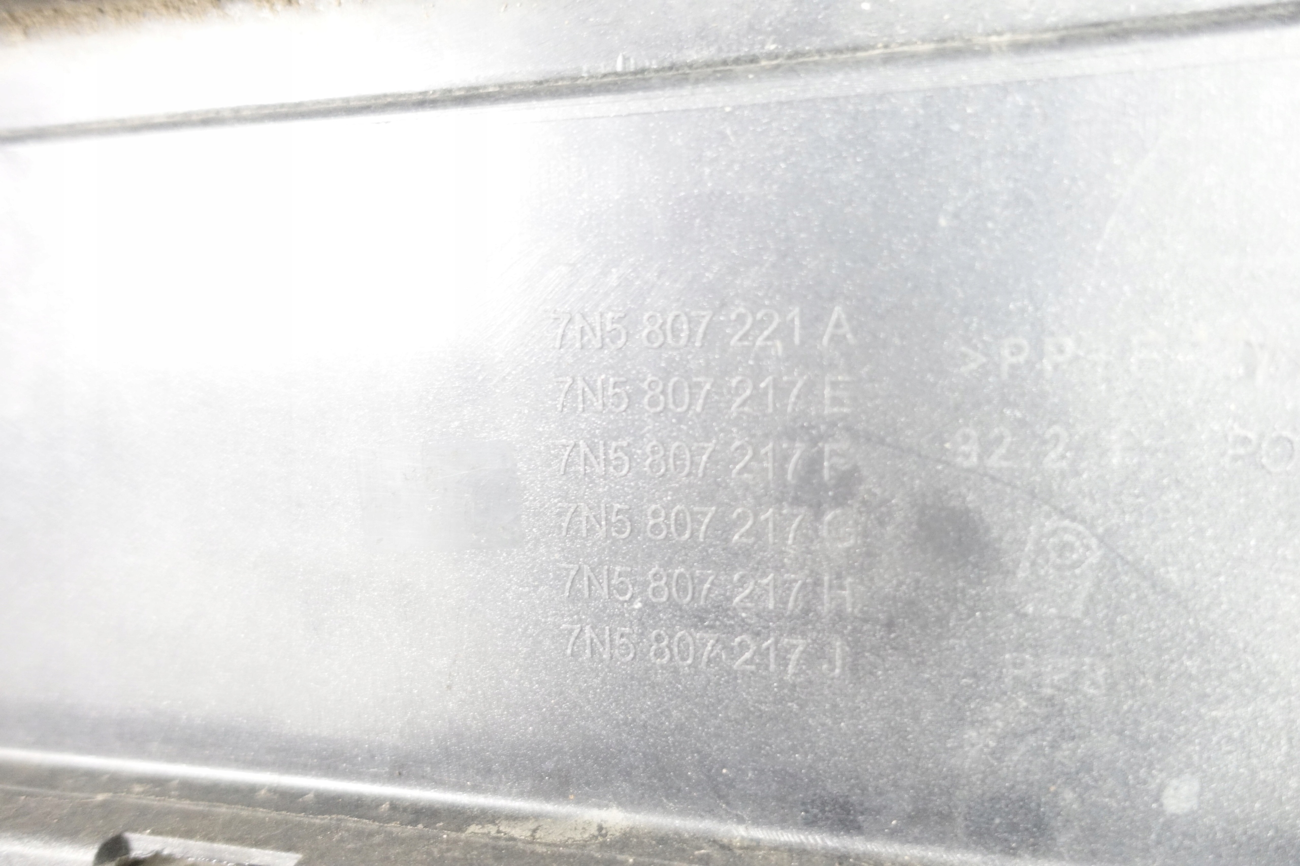 bumper front front SEAT ALHAMBRA II 7N0