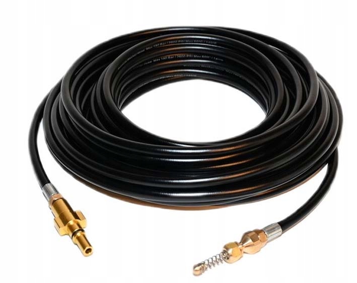 Wąż Żmijka Do Czyszczenia Kanalizacji 30 M Do Myjek Ar Ryobi Black&decker