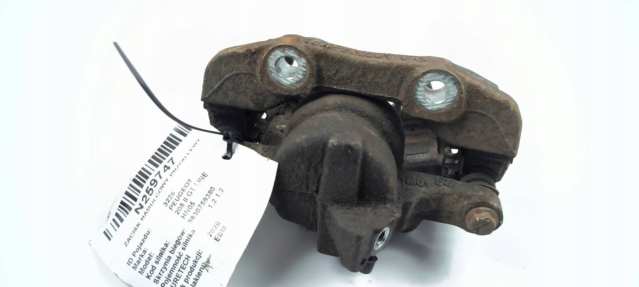 caliper brake front left 1.2 PURETECH PEUGEOT 208 II GT LINE