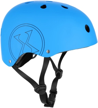Kask rowerowy Nils Extreme MTW001-1 niebieski M 52-5-58 cm