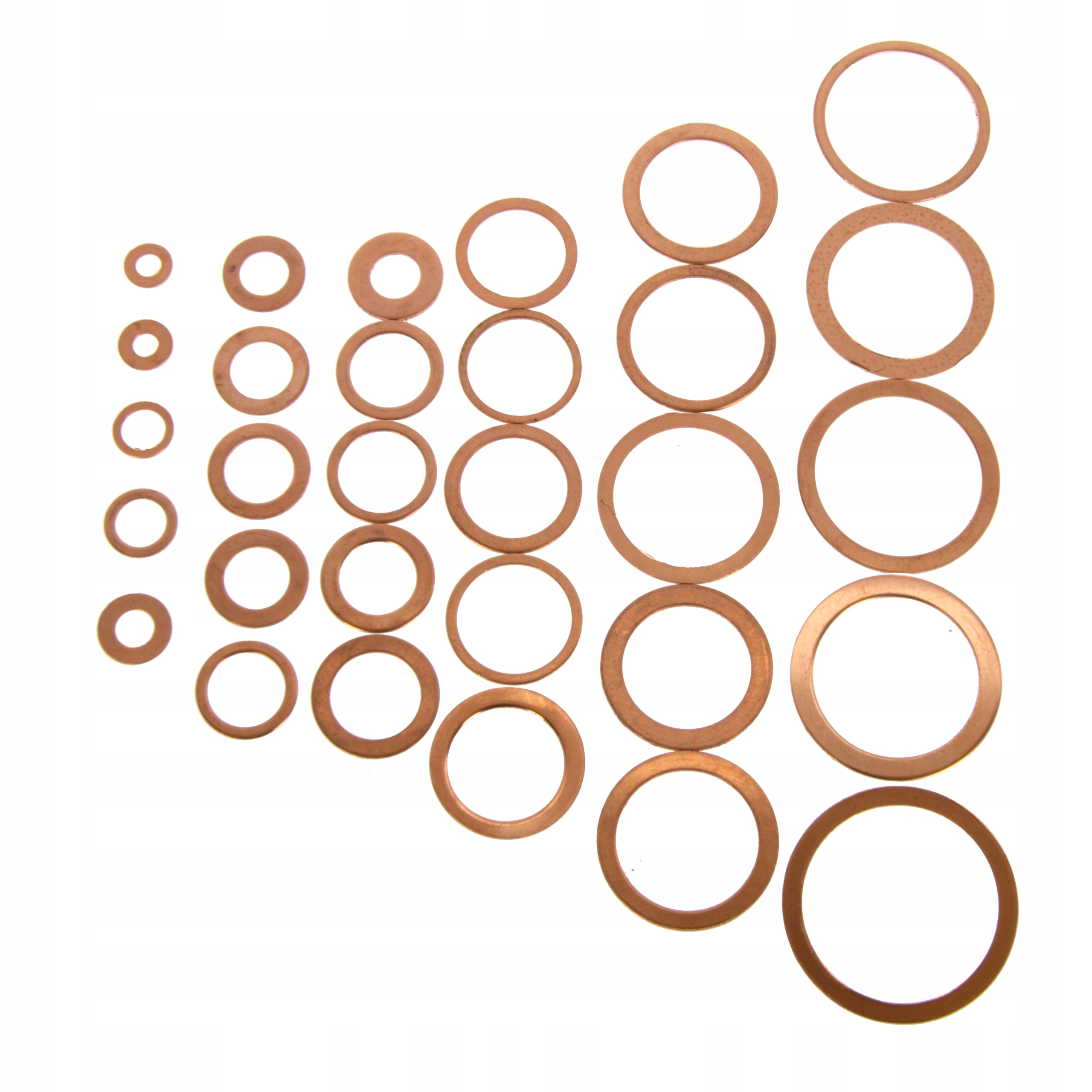 PODKLADKI MIEDZIANE PODKLADKA ZESTAW 580 SZT Producent code G02916