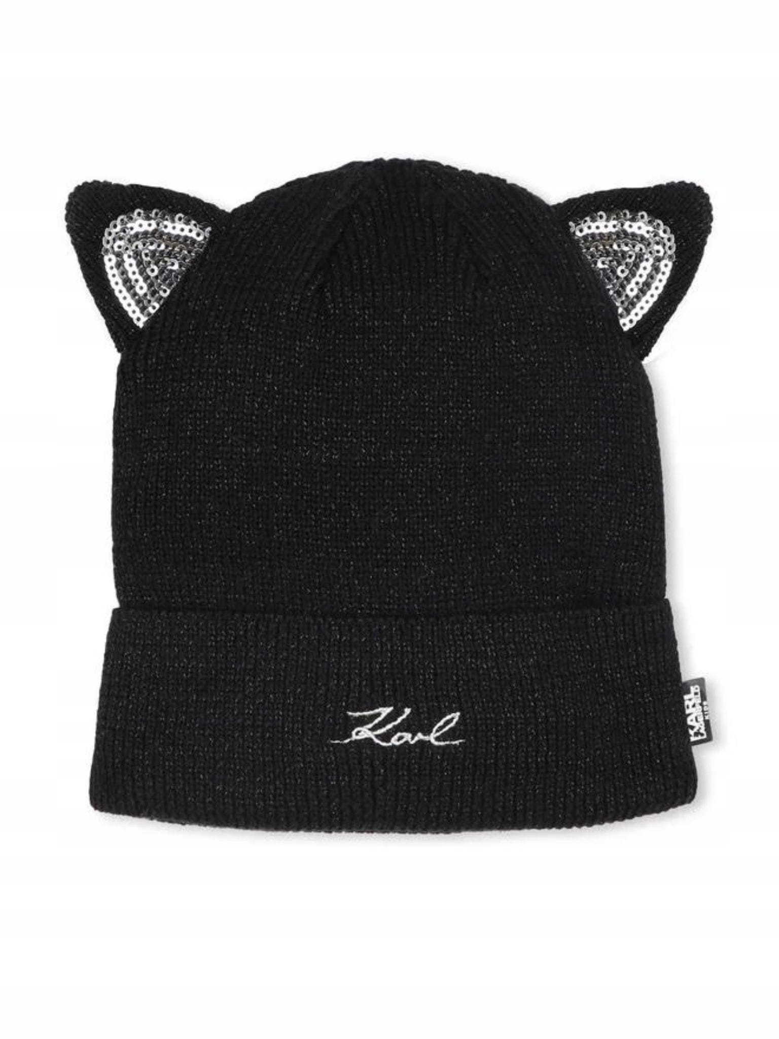 Čepice Karl Lagerfeld Z3032909B černá Hat: 58