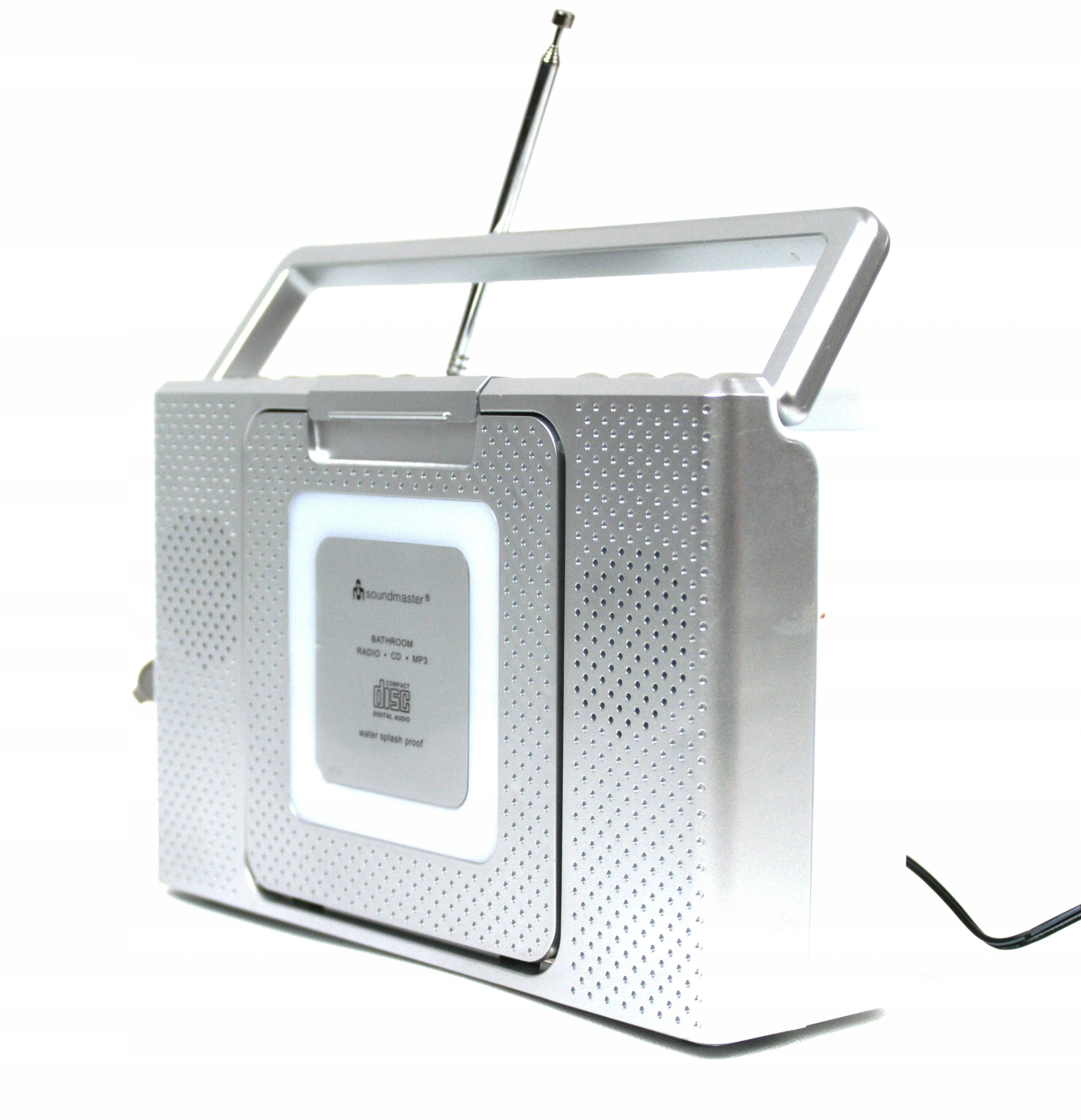 RADIOODTWARZACZ CD WODOSZCZELNY SOUNDMASTER BCD480 RADIO FM CD MP3 AUX Funkcje odtwarzanie płyt CD