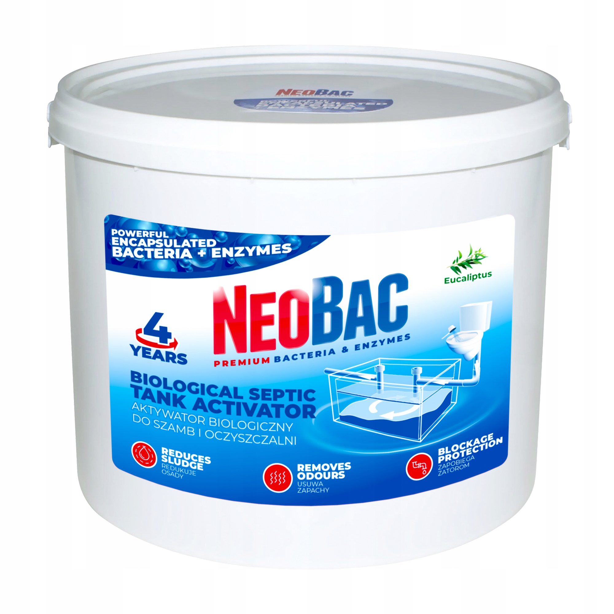 

Neobac 5 kg Bakterie do Szamba Eko wydajne