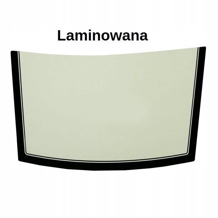SZYBA PRZEDNIA LAMINOWANA JCB FASTRAC125 827/30251