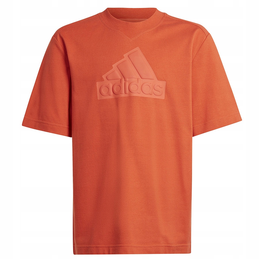 Koszulka adidas Fi Logo Tee Jr HR6296 pomarańczowy 164 cm