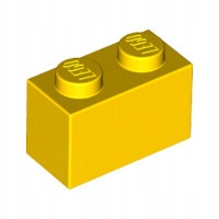 

Lego Klocek 1x2 1szt Żółty 3004 300424 1szt New