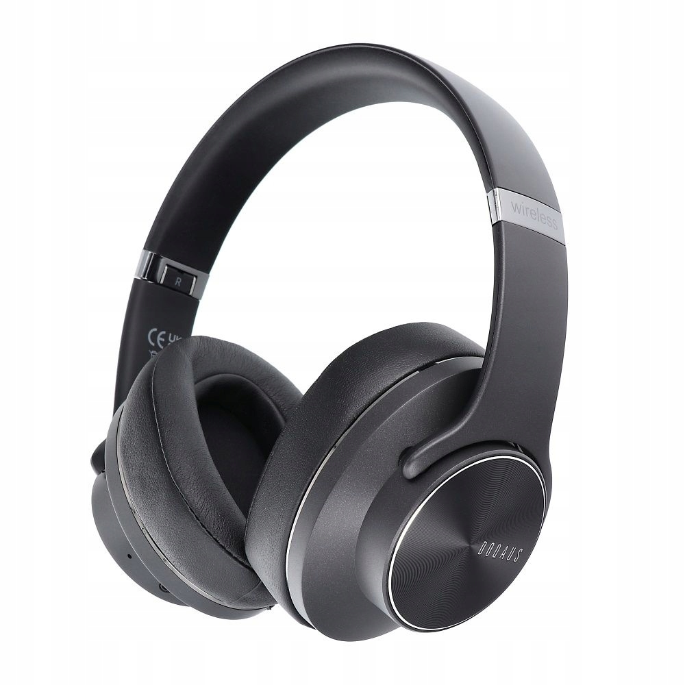 Doqaus bezdrôtové Bluetooth náhlavné slúchadlá Vogue 5 2v1 čierne