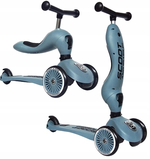 

Scootandride Hulajnoga Highwaykick Steel 2w1 1-5 L