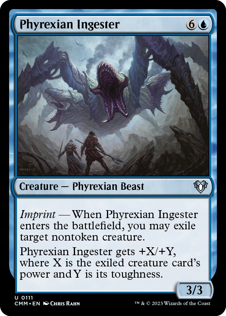 Mtg 2x Phyrexian Ingester (u)