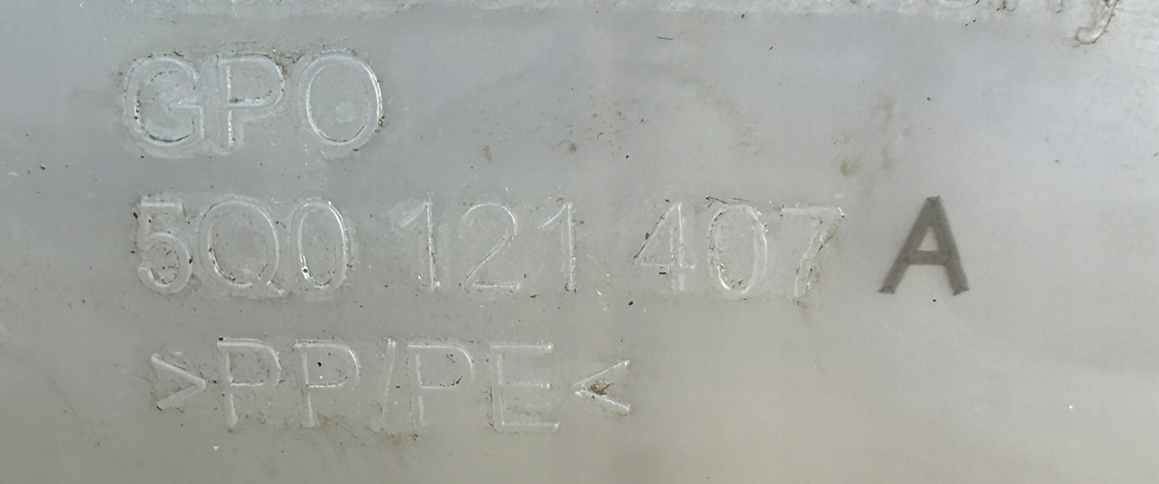 ekspanziona posuda vode prijenos VW GOLF VII 12- 5Q0121407A 5Q0121064AR