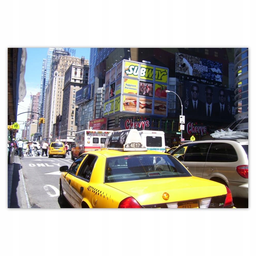 

Plakat 93x62 Taxi New York