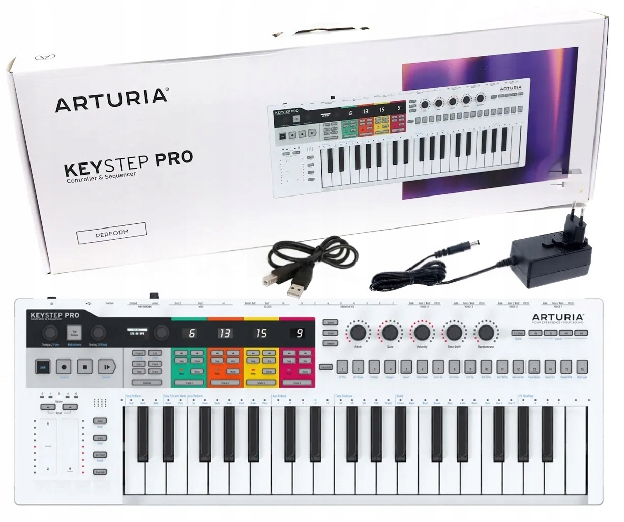 Arturia Keystep Pro Klávesnice Sekvencer w24h
