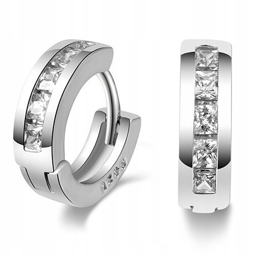 

Kolczyki Srebrne Kryształowa Ścieżka Cyrkonia K040