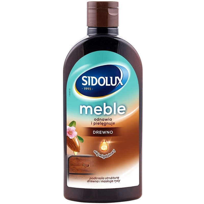

Sidolux Mleczko do czyszczenia drewna mebli, 300ml