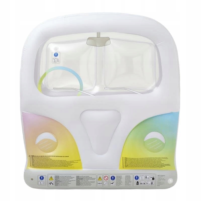 Sunnylife Nafukovací matrace Autobus 160 x 155 x 23 cm