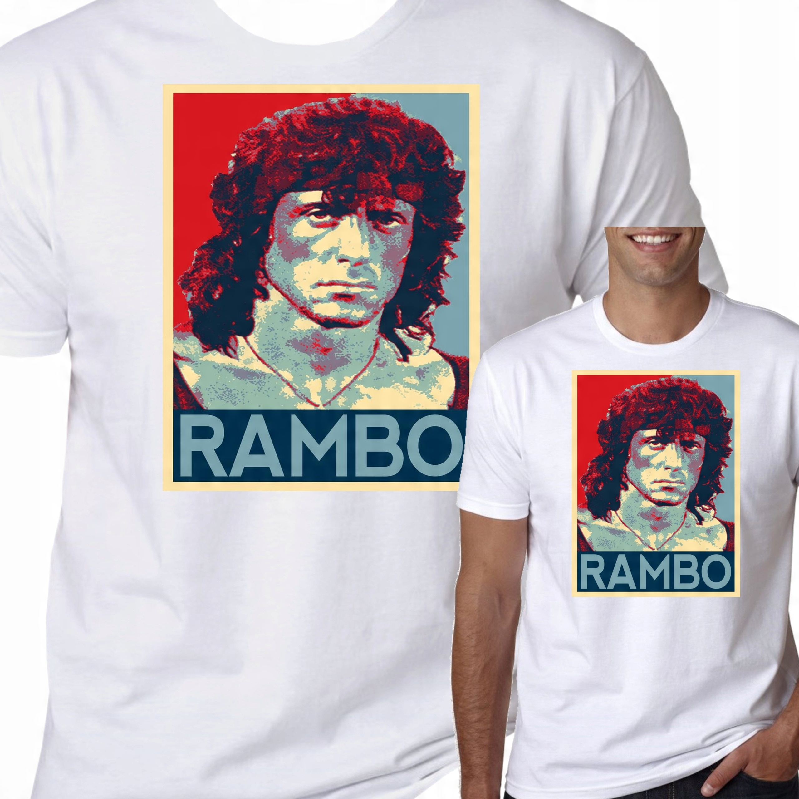 

T-Shirt Koszulka Rambo Stallone Film S 0749