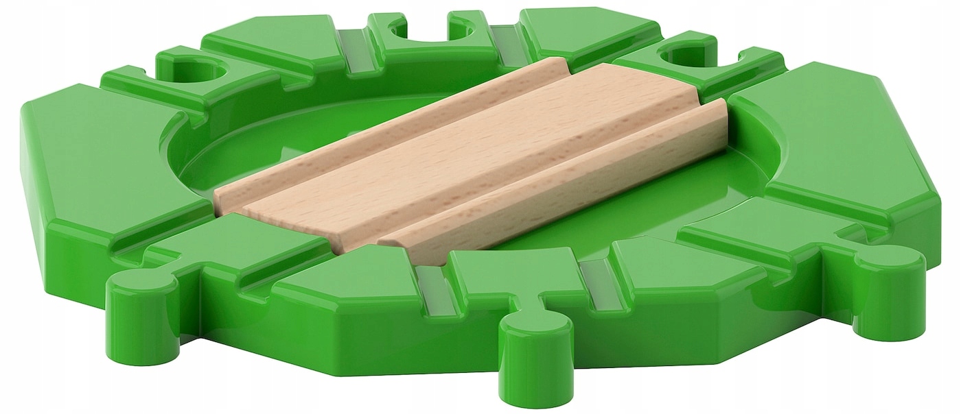 

obrotnica do lokomotywy pociągu -kolejka drewniana