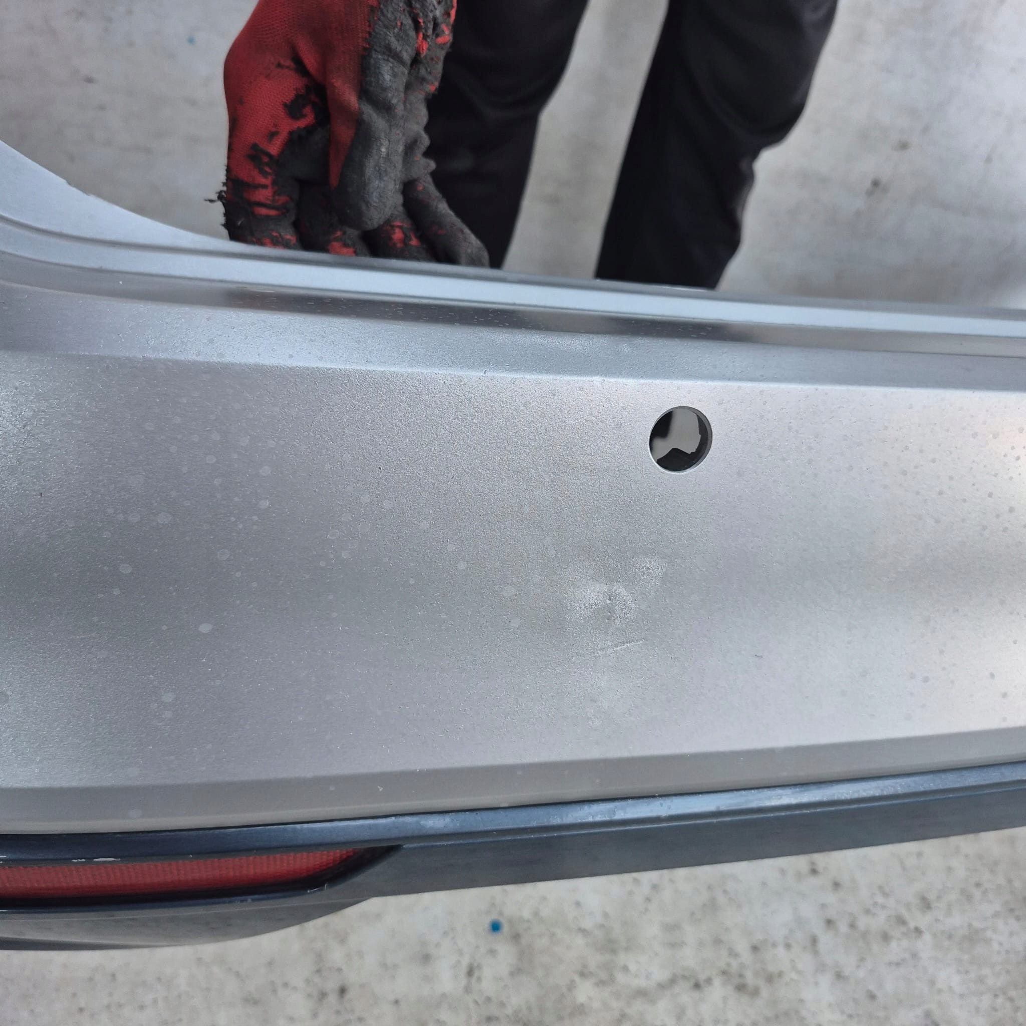 VW PASSAT B8 KOMBI 14- bumper rear part rear PDC