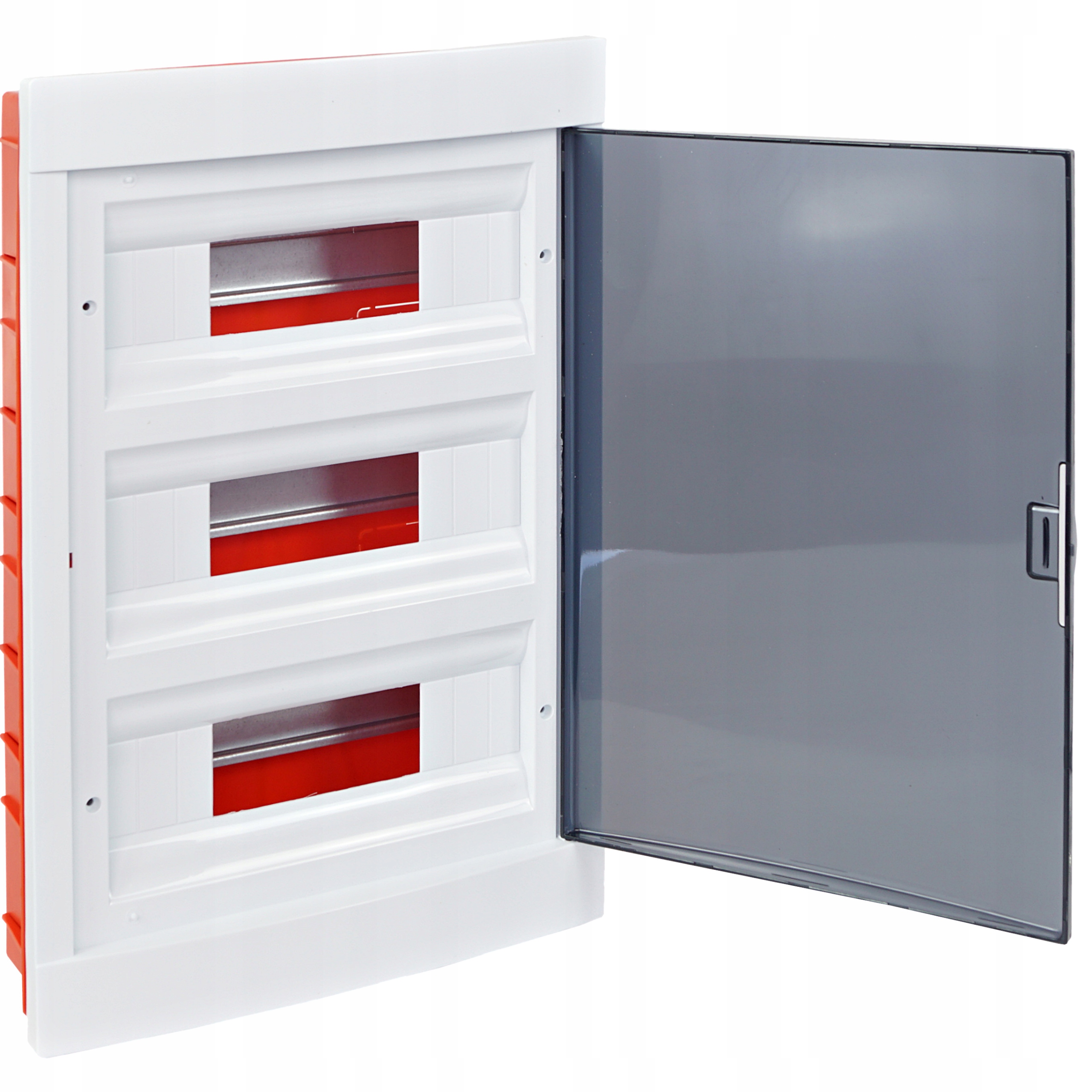 Rozdzielnica Modułowa 3x12 Podtynkowa Transparentna Skrzynka Elektryczna