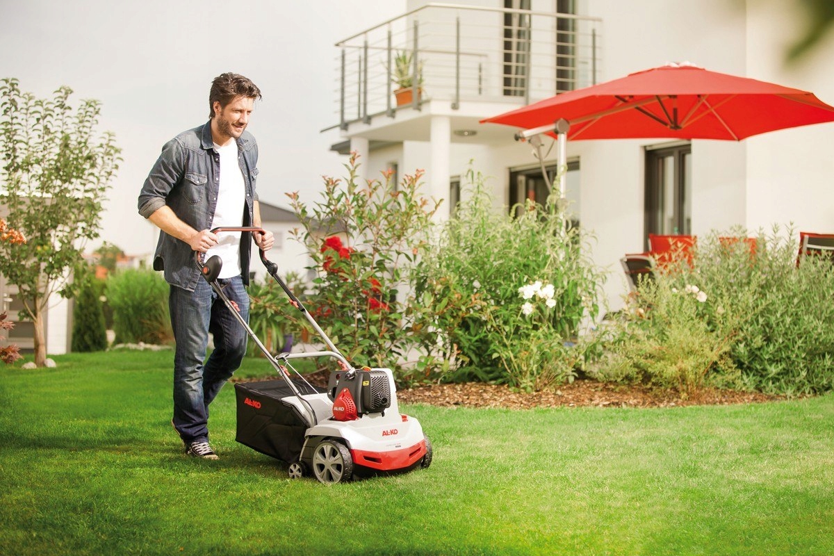 Wertykulator Spalinowy 2 Wałki SILVER 38 P AL-KO Zasilanie spalinowe