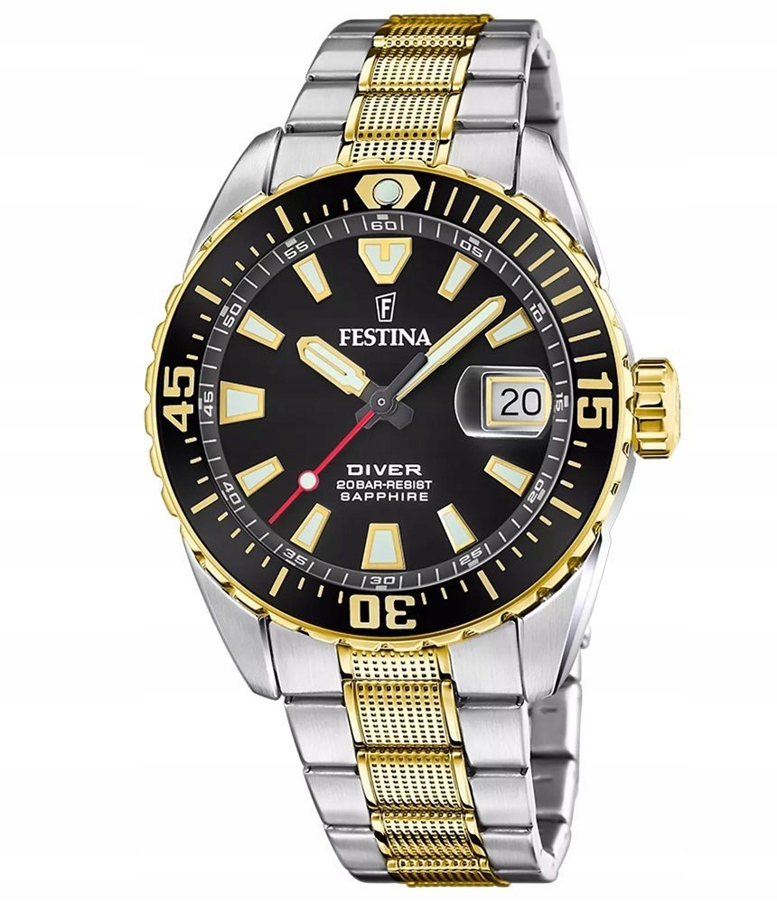Hodinky Festina The Originals Diver F20706/3 41,00mm 20ATM