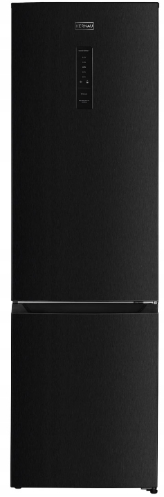 Lodówka Kernau KFRC20164.2NFB 326L 201cm NoFrost SuperFreeze 40dB czarna