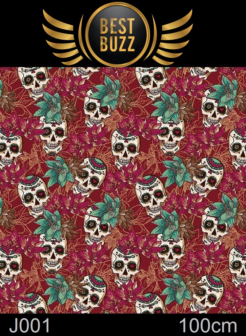 Hydrografika folia do hydrografiki Czaszki J001