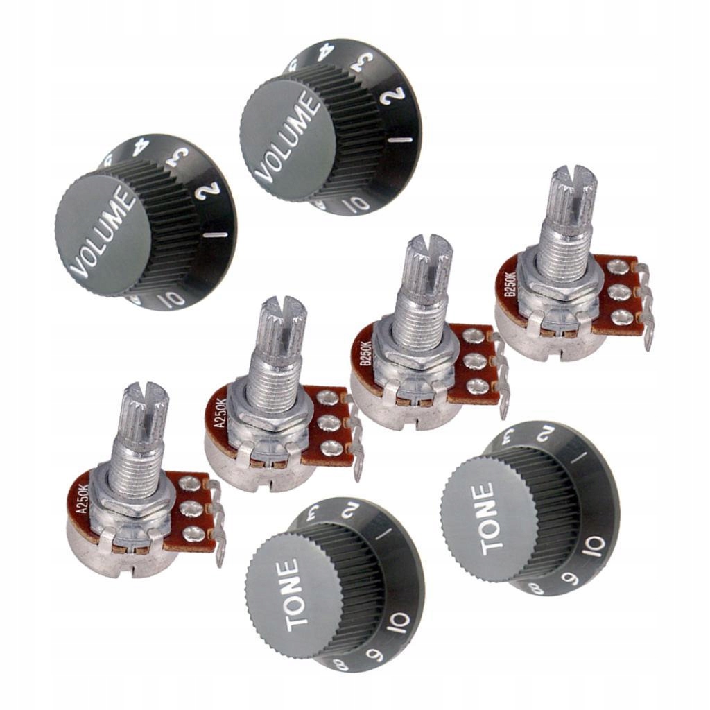 2x gitara B250K A250K potencjometr gitara Model inna